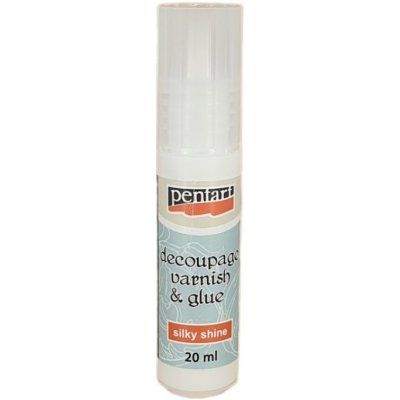 Pentart Lepidlo a lak na decoupage hedvábný lesk 20ml – Zboží Mobilmania