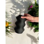 Plantbee Váza Flukta černá – Hledejceny.cz