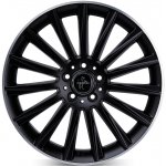 Keskin KT18 7x17 5x114,3 ET40 matt black polished – Hledejceny.cz