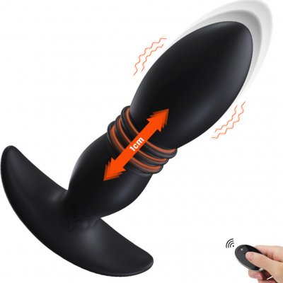 Paloqueth Anal Thrusting Plug with Remote – Zbozi.Blesk.cz