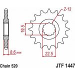 JT Sprockets JTF1447-14RB | Zboží Auto