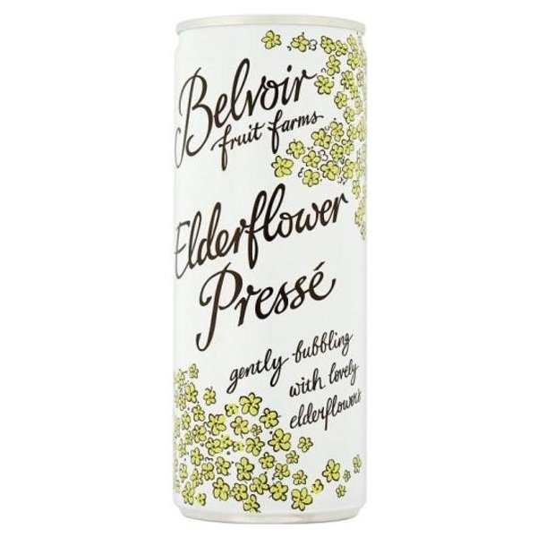 Voda Belvoir Elderflower Presse Can 250 ml