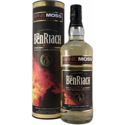 BenRiach Birnie Moss Intensely Peated 48% 0,7 l (tuba) – Hledejceny.cz