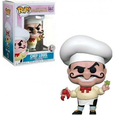 Funko Pop! Disney Little Mermaid Chef Louis 9 cm