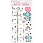 Anděl Samolepky na zeď dětský metr - sloni do 160 cm 10297 – Sleviste.cz