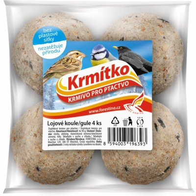 KRMÍTKO Lojová koule 4 x 90 g – Zbozi.Blesk.cz