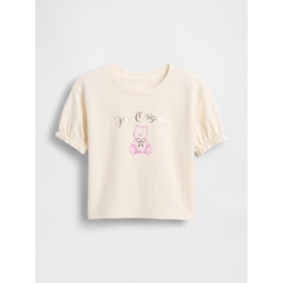 GAP Baby tričko s logem béžová – Zboží Dáma