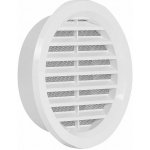 Haco HACO Větr.mříž.kul.prům.10cm síťka, bílá VM100B – Zboží Mobilmania