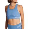 Sportovní podprsenka Hummel hmlTE CHRISTEL SEAMLESS TOP 213753-7216