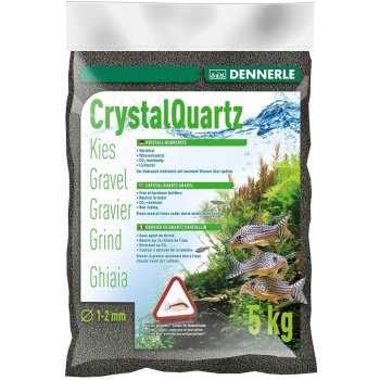 Dennerle Kristall-Quarzkies 5 kg diamantově černý