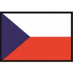 Motomarine Česká vlajka z polyesteru, 20 × 30 až 50 × 75 cm Provedení: 20 x 30 cm – Hledejceny.cz