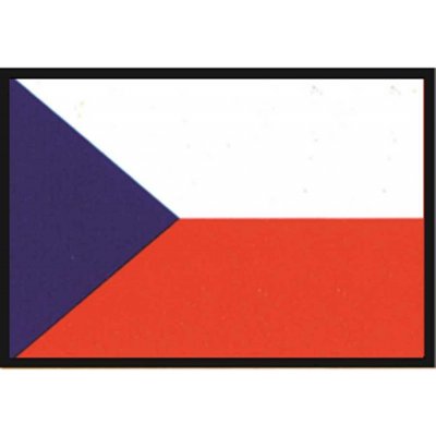 Motomarine Česká vlajka z polyesteru, 20 × 30 až 50 × 75 cm Provedení: 20 x 30 cm – Hledejceny.cz