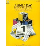 Bastien Piano Basics : A Line A Day Sight Reading: Level 4 noty na sólo klavír – Zboží Dáma