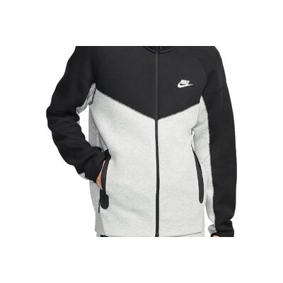 Nike sportswear tech fleece windrunner FB7921-064 Šedá – Zboží Mobilmania