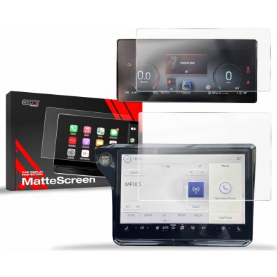 GRIZZ Protector, Ochranná fólie na display 2v1 Matte, Ford Puma, 2024- , Display 12" – Zboží Živě