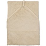 Timboo Osuška s kapucí 75 x 75 cm Frosted Almond – Zboží Mobilmania