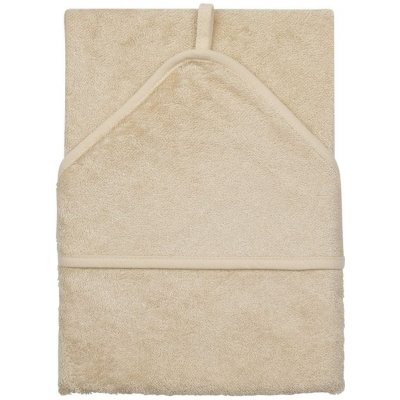 Timboo Osuška s kapucí 75 x 75 cm Frosted Almond – Zboží Mobilmania