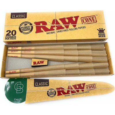 RAW dutinky cones king size balení 20 ks – Zboží Dáma