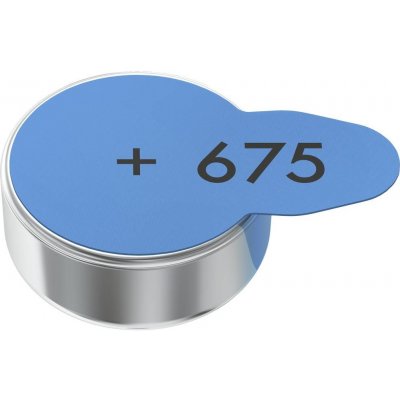 Varta Hearing Aid Batteries Type 675 6ks 24600101416 – Zboží Živě