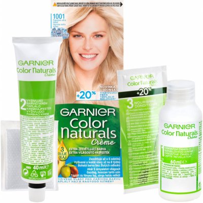 Garnier Color Naturals Creme 1001 Popelavá ultra blond – Zboží Mobilmania