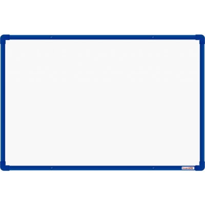 VMS Vision boardOK Keramická tabule na fixy s modrým rámem Modrá 60 x 90 cm