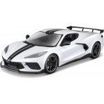 Maisto Chevrolet Corvette Stingray Coupe 2020 bílá W 1:18 – Zbozi.Blesk.cz