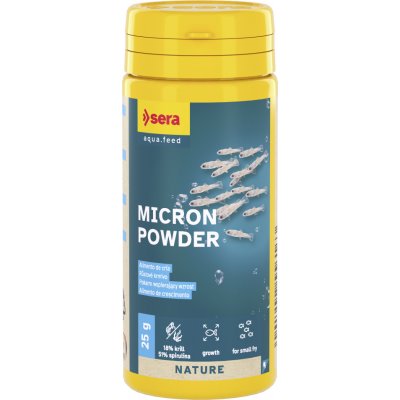 Sera Micron Powder Nature 25 g – Zboží Dáma