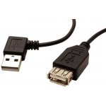 Goobay 95702 USB 2.0 prodlužovací A-A, M-F, lomený vpravo, 30cm – Sleviste.cz