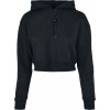 Dámská mikina Urban Classics Short Terry hoody černá