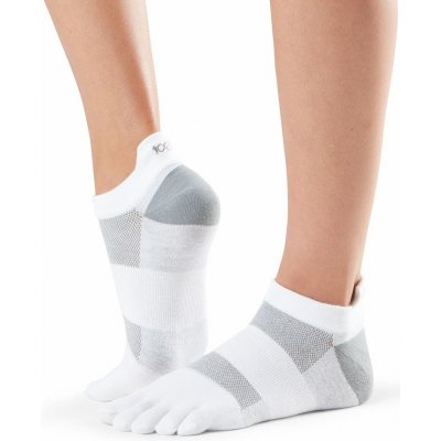 ToeSox LOLO nízké sportovní prstové ponožky bílá – Zboží Mobilmania