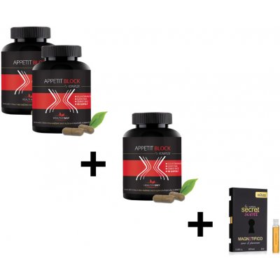 Healthy Way Akční balíček 2+1 Appetit block komplex 90 kapslí – Hledejceny.cz