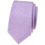Avantgard Kravata Slim Lux 571-22349 lila – Zboží Dáma