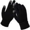 Zimní rukavice pletené černé
