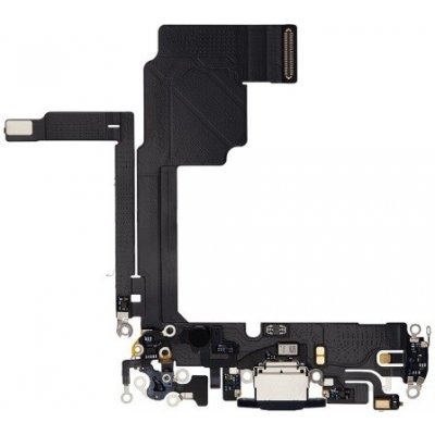 Apple iPhone 15 Pro - Nabíjecí Konektor + Flex Kabel (Blue Titanium) – Zboží Živě