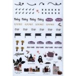 Notique samolepky 8 archů 10 x 15 cm – Zbozi.Blesk.cz