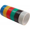 Stavební páska Extol Craft Pásky izolační 19 mm x 18 m 3 m x 6 ks 0,13 mm 6 barev 6 ks