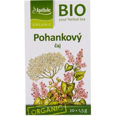 Apotheke BIO SELECTION Pohankový bylinný čaj 20 x 1,5 g – Zbozi.Blesk.cz