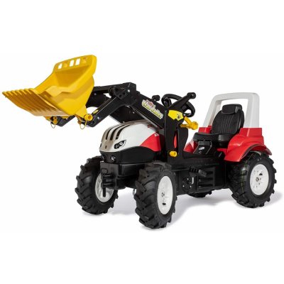 Rolly Toys Šlapací traktor Steyr CTV 6225 s čelním nakladačem – Zboží Dáma