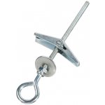 Kotva rozkládací s uzavřeným hákem 4 mm × 75 mm stříbrná – Hledejceny.cz