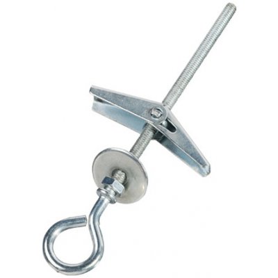 Kotva rozkládací s uzavřeným hákem 4 mm × 75 mm stříbrná – Hledejceny.cz