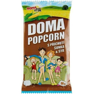Bona Vita Doma popcorn šunka a sýr 90 g – Sleviste.cz