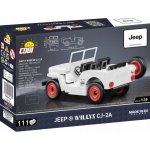 COBI 24518 Youngtimer 1:35 Automobil Jeep Willys CJ-2A – Zboží Dáma
