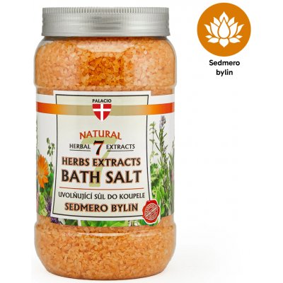 Palacio sůl do koupele Sedmero bylin 900 g – Hledejceny.cz