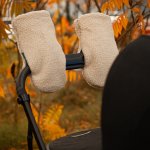 Kong.Walther Osterbro Rukavice Teddy Creme – Zboží Mobilmania