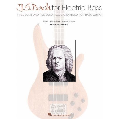 J.S. Bach for Electric Bass solos and duets for bass guitar / basová kytara + tabulatura