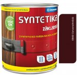 Chemolak Syntetika 2,5 l červenohnědá – Zboží Mobilmania