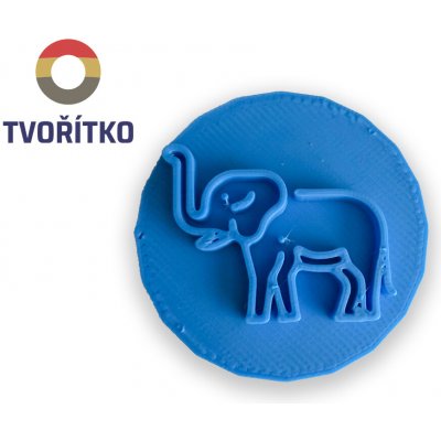 TVOŘÍTKO Slon Rozměr: 7 cm, + Vykrajovátko: Ne – Hledejceny.cz
