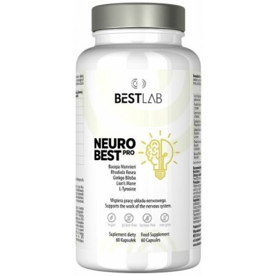 Best Lab NeuroBest PRO pro podporu kognitivních funkcí 60 kapslí – Hledejceny.cz