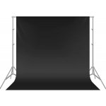 FILM-TECHNIKA Fotografické plátno Dacron 3x4m (černé) dacron2x3b – Zboží Živě