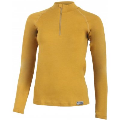 Lasting dámská merino mikina Laura hořčicová – Hledejceny.cz